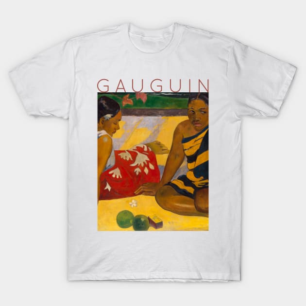 Paul Gauguin - Parau Api - What News T-Shirt by TwistedCity